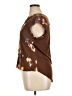 Daniel Rainn 100% Rayon Brown Short Sleeve Blouse Size XL (petite) - photo 5