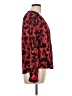 Thalia Sodi 100% Polyester Red Long Sleeve Blouse Size L - photo 4