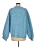 Unbranded Solid Blue Pullover Sweater Size M (estimated) - photo 2