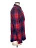 Gap Plaid Red Long Sleeve Button-Down Shirt Size M - photo 4