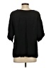 Studio M 100% Viscose Black Short Sleeve Blouse Size XS - photo 2