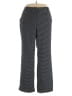 Charter Club 100% Polyester Houndstooth Gray Dress Pants Size 16 - photo 1