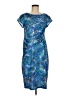 Avon Print Blue Cocktail Dress Size M - photo 1