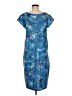 Avon Print Blue Cocktail Dress Size M - photo 2