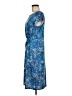 Avon Print Blue Cocktail Dress Size M - photo 5