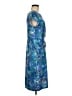Avon Print Blue Cocktail Dress Size M - photo 4