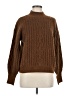 CeCe Brown Turtleneck Sweater Size M - photo 1