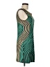 Obstinee 100% Polyester Graphic Teal Cocktail Dress Size 6 - photo 4