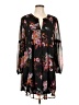 DR2 100% Polyester Black Kimono Size L - photo 1
