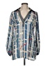 Shan Blue 3/4 Sleeve Blouse Size 6 - photo 1