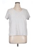 Escada 100% Cotton Silver Short Sleeve T-Shirt Size XL - photo 1