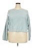 CALVIN KLEIN JEANS Teal Sweatshirt Size XXL - photo 1
