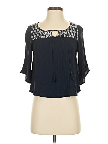 Aeropostale 3/4 Sleeve Blouse (view 1)