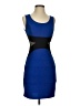 Ruby Rox Color Block Blue Cocktail Dress Size S - photo 1