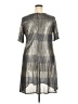 Espresso Metallic Silver Casual Dress Size 2X - photo 2