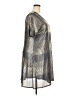 Espresso Metallic Silver Casual Dress Size 2X - photo 4