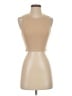 Zara Tan Sleeveless T-Shirt Size S - photo 1