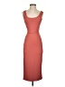 Shein Solid Orange Cocktail Dress Size 4 - photo 1