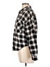 Forever 21 Plaid Black Long Sleeve Button-Down Shirt Size L - photo 5