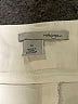 Halogen Solid Ivory Casual Pants Size 12 - photo 4