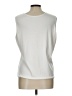 Unbranded Ivory Sleeveless T-Shirt Size L - photo 2