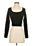 Bershka Black Long Sleeve Top Size S - photo 1
