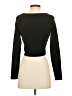 Bershka Black Long Sleeve Top Size S - photo 2