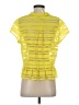 Weston Yellow Short Sleeve Blouse Size S - photo 2