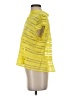 Weston Yellow Short Sleeve Blouse Size S - photo 5