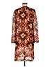 Tory Burch Print Brown Cocktail Dress Size 6 - photo 2