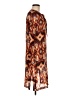 Tory Burch Print Brown Cocktail Dress Size 6 - photo 4