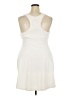 Fabletics Solid Ivory Casual Dress Size XXL (estimated) - photo 2