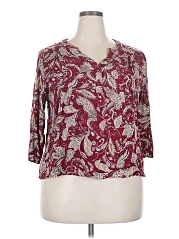 Monday Fun 3/4 Sleeve Blouse (view 1)
