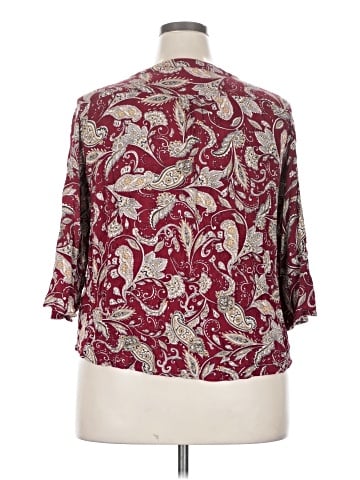 Monday Fun 3/4 Sleeve Blouse (view 2)