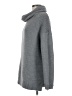 Unbranded 100% Acrylic Solid Gray Turtleneck Sweater Size L - photo 5