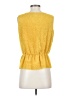 Jason Wu for Target 100% Polyester Yellow Sleeveless Blouse Size S - photo 2