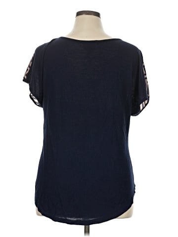 Espresso Short Sleeve Top (view 2)