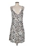 Assorted Brands Animal Print Ivory Casual Dress Size L - photo 2