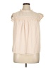 Faith and Joy Ivory Sleeveless Blouse Size XL - photo 1