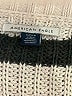 American Eagle Outfitters 100% Cotton Stripes Ivory Pullover Sweater Size S - photo 7