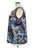 Lavish Blue Sleeveless Blouse Size 3X - photo 5