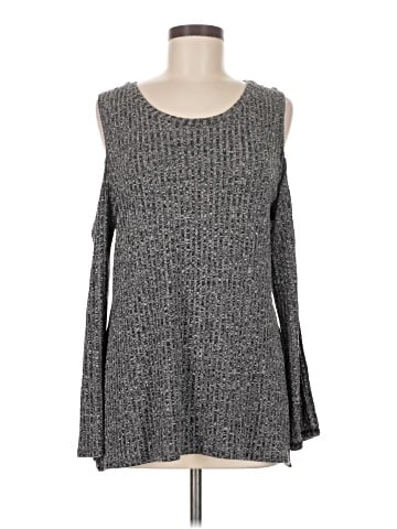 Indigo Rose Long Sleeve Top (view 1)