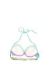 The Bikini Lab Color Block Green Swimsuit Top Size L - photo 2