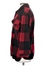 Ookie & LaLa 100% Polyester Plaid Red Coat Size S - photo 5