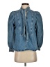 Zara Blue Denim Jacket Size XS - photo 1