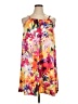 Unbranded 100% Polyester Tropical Orange Casual Dress Size XL - photo 1