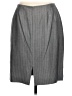 Unbranded 100% Rayon Stripes Gray Formal Skirt Size 12 (petite) - photo 2