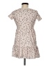 Love, Fire Floral Tan Casual Dress Size M - photo 2