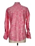 Foxcroft 100% Cotton Paisley Pink Long Sleeve Button-Down Shirt Size 8 - photo 2