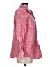 Foxcroft 100% Cotton Paisley Pink Long Sleeve Button-Down Shirt Size 8 - photo 4